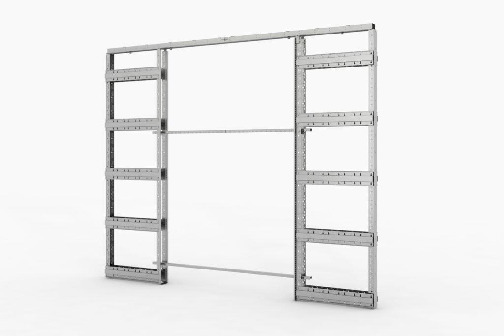 CAVIS C2TG Schiebetürsystem für zweiflügelige Glastürblätter in Trockenbauwänden & Holzständerwerken 19 Wingburg C2T System